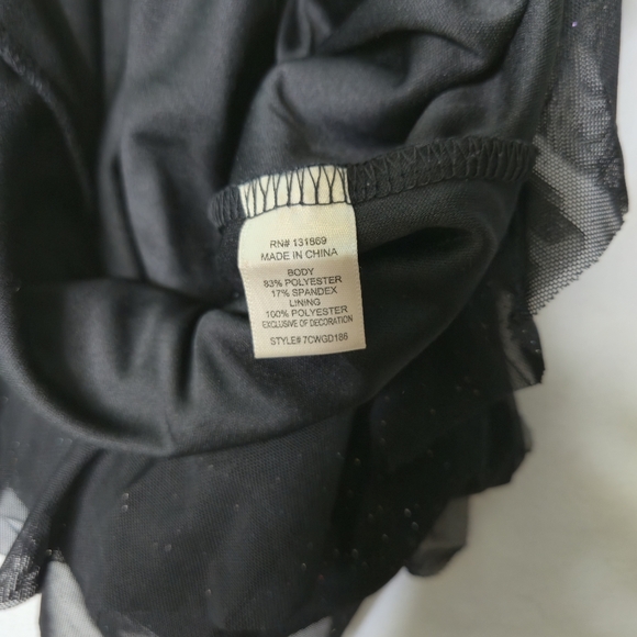 Ladies Long Shimmer Side Slit Spaghetti Strap Dress Size Small - Picture 8 of 9